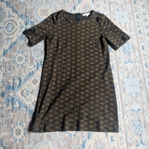 Loft Art Deco Style T-Shirt Dress